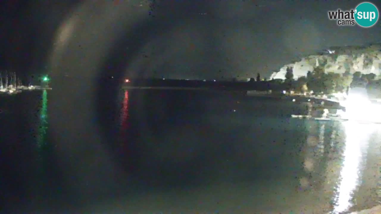 Webcam Sistiana Baia – Live View of the Marina and Gulf