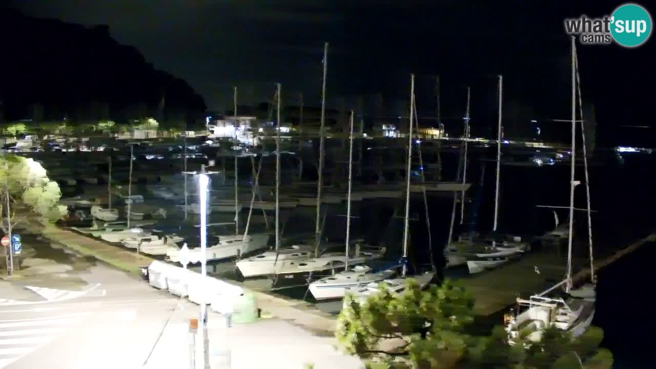 Webcam Baie de Sistiana – Vue en direct de la marina et de la baie