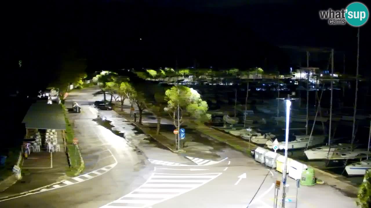 Webcam Baie de Sistiana – Vue en direct de la marina et de la baie
