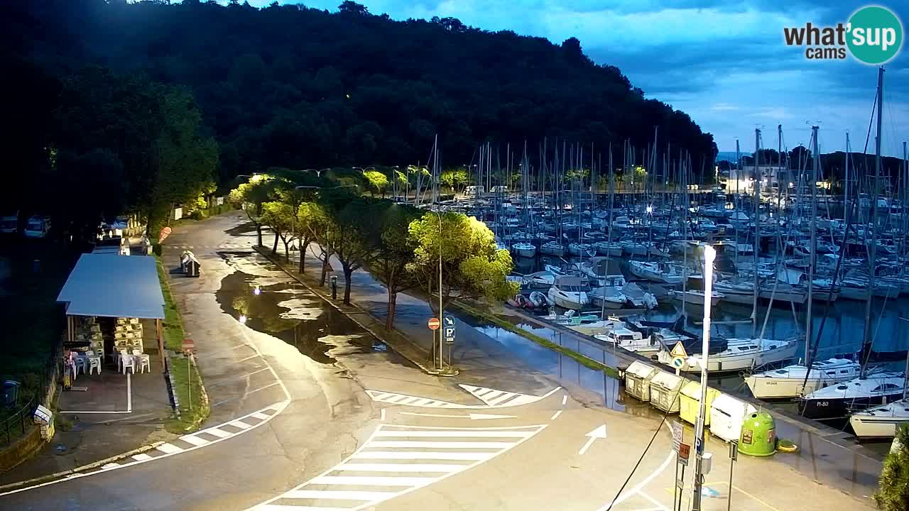 Webcam Sistiana Bucht – Liveblick auf Marina und Bucht