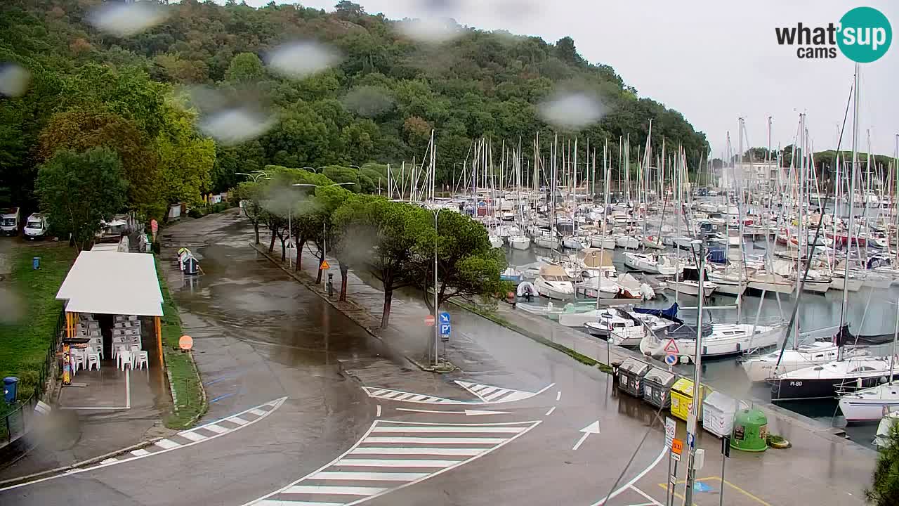 Webcam Sistiana Baia – Live View of the Marina and Gulf