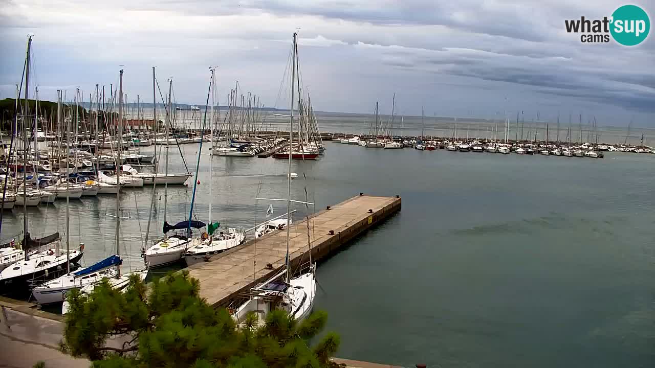 Web kamera Sistiana Uvala – Pogled uživo na marinu i zaljev