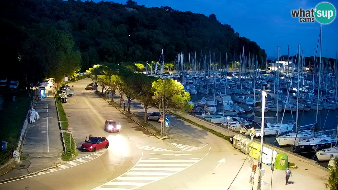 Webcam Baie de Sistiana – Vue en direct de la marina et de la baie