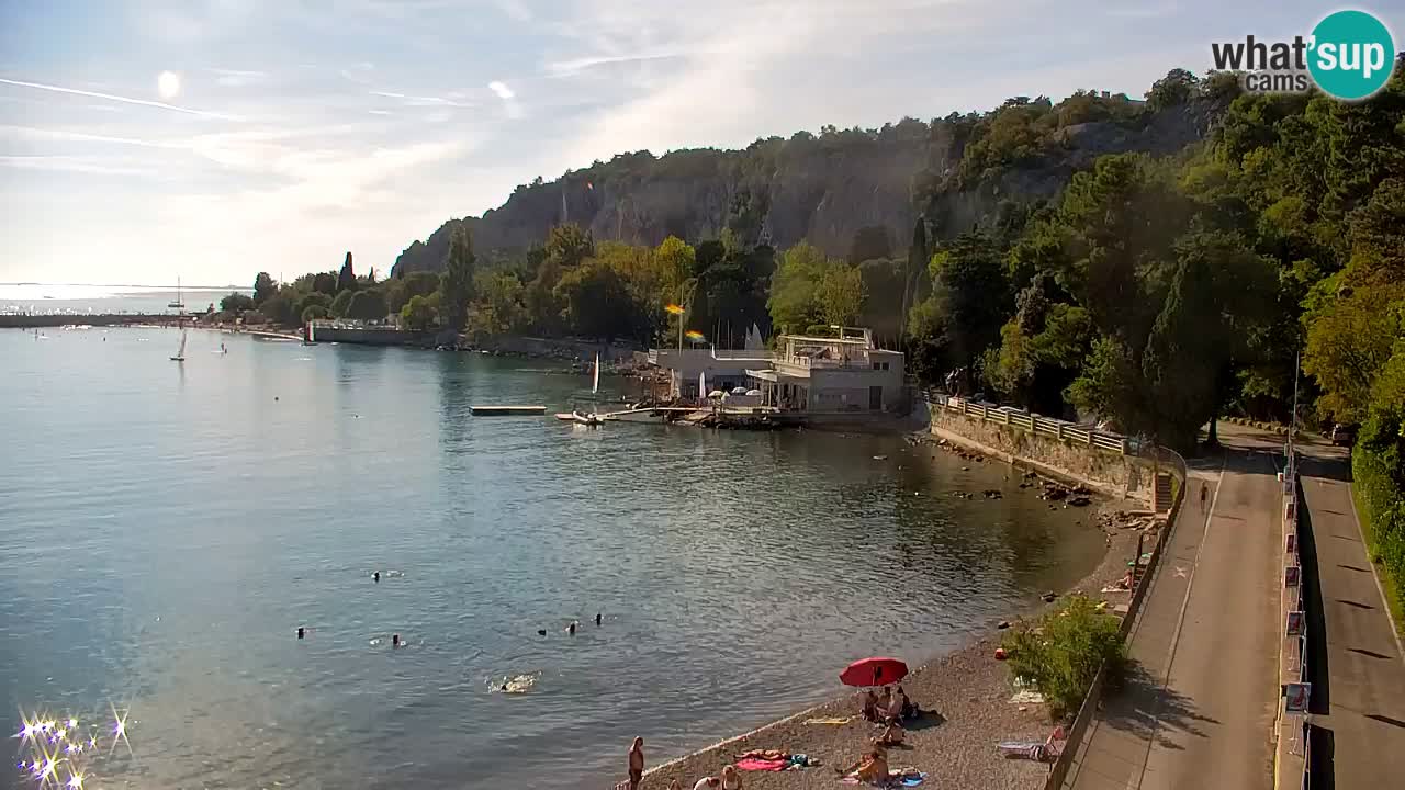 Webcam Sistiana Baia – Live View of the Marina and Gulf