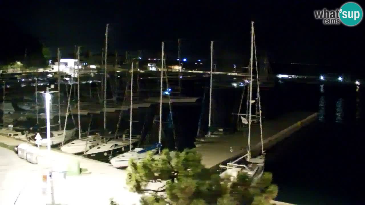 Webcam Baie de Sistiana – Vue en direct de la marina et de la baie