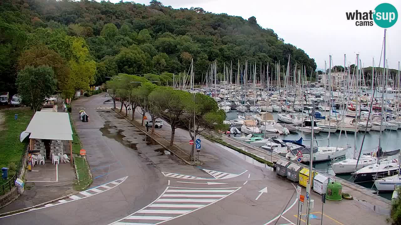 Webcam Sistiana Baia – Live View of the Marina and Gulf