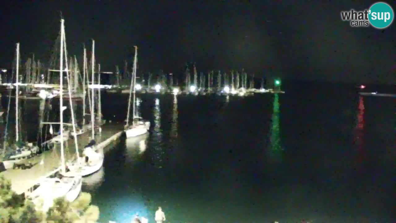 Webcam Baie de Sistiana – Vue en direct de la marina et de la baie