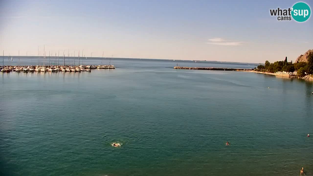 Webcam Sistiana Baia – Live View of the Marina and Gulf