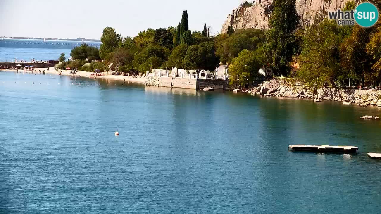 Spletna kamera Sesljanski zaliv – Pogled v živo na marino in zaliv
