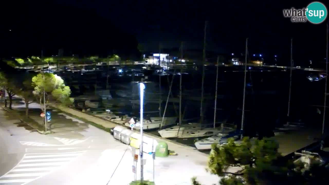 Webcam Sistiana Baia – Live View of the Marina and Gulf