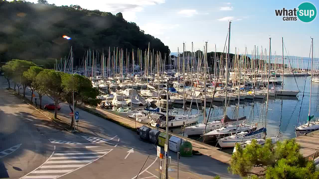 Webcam Sistiana Bucht – Liveblick auf Marina und Bucht