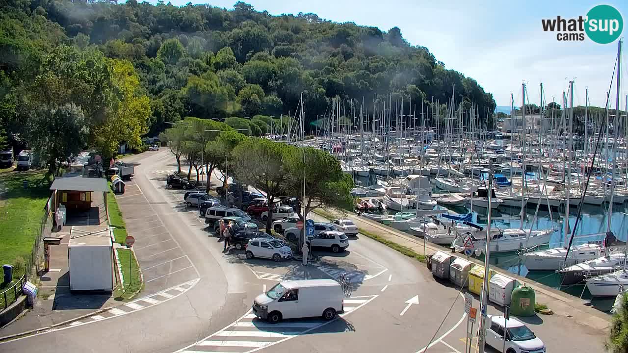 Webcam Sistiana Baia – Live View of the Marina and Gulf