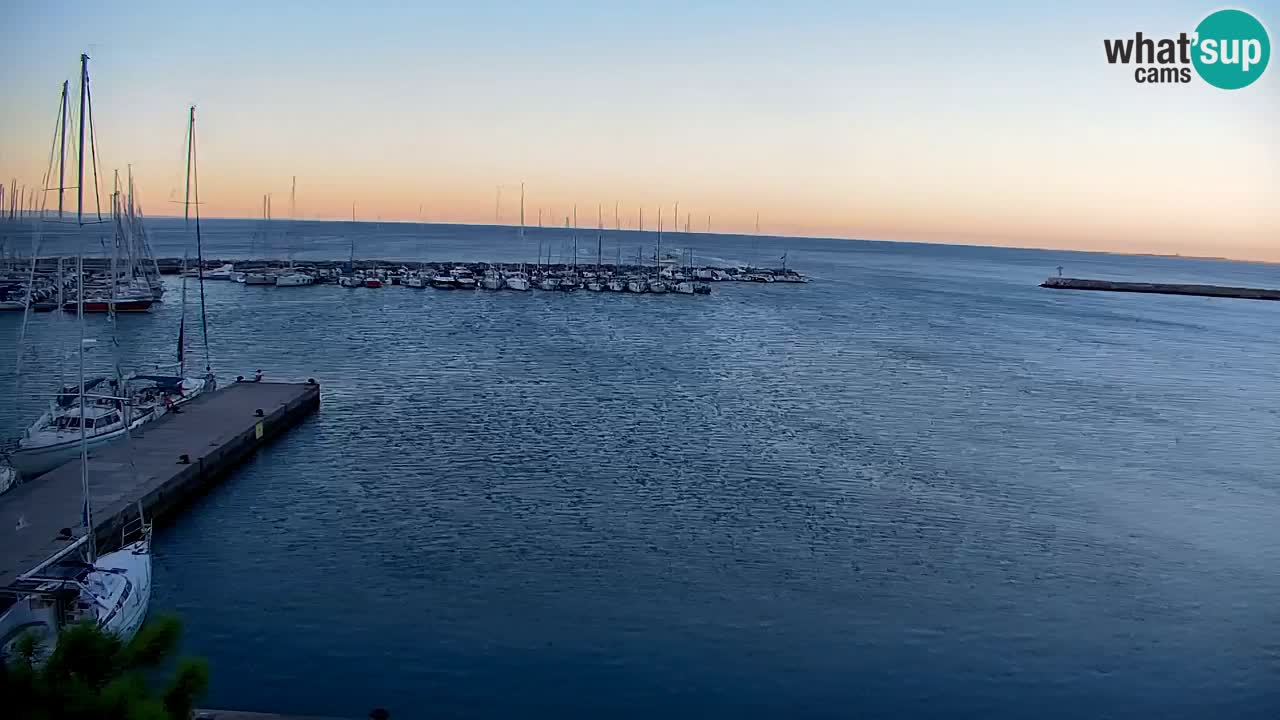 Webcam Sistiana Bucht – Liveblick auf Marina und Bucht