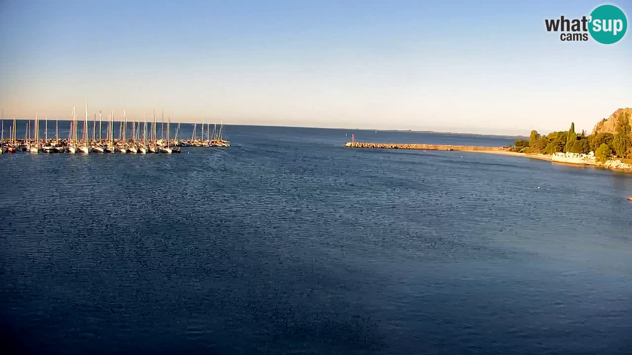 Webcam Sistiana Bucht – Liveblick auf Marina und Bucht