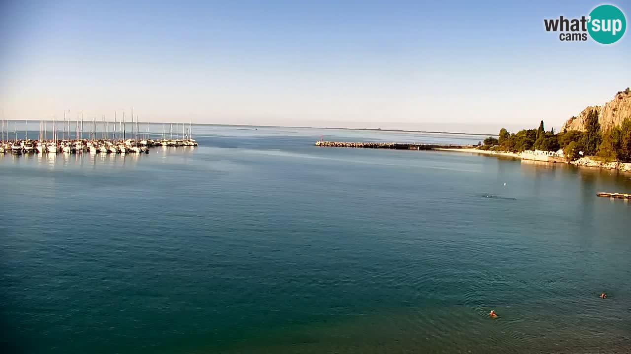 Webcam Sistiana Baia – Live View of the Marina and Gulf