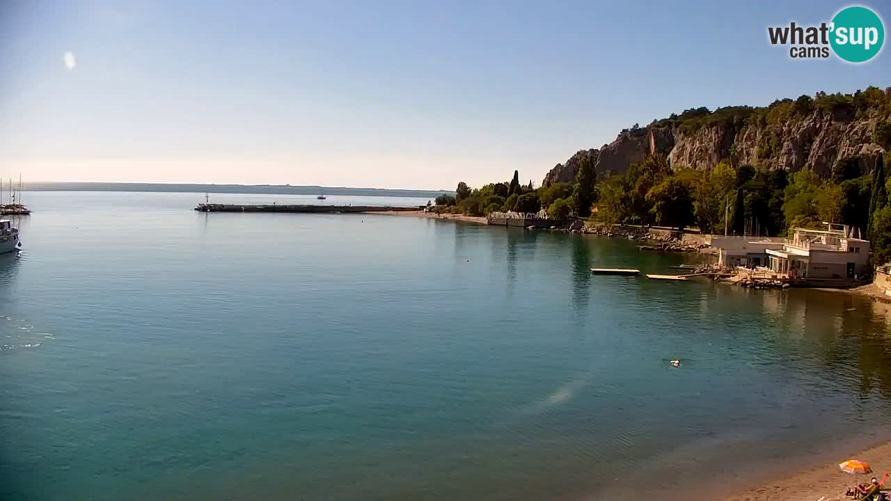 Webcam Sistiana Bucht – Liveblick auf Marina und Bucht