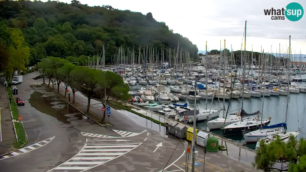 Webcam Sistiana Bucht – Liveblick auf Marina und Bucht