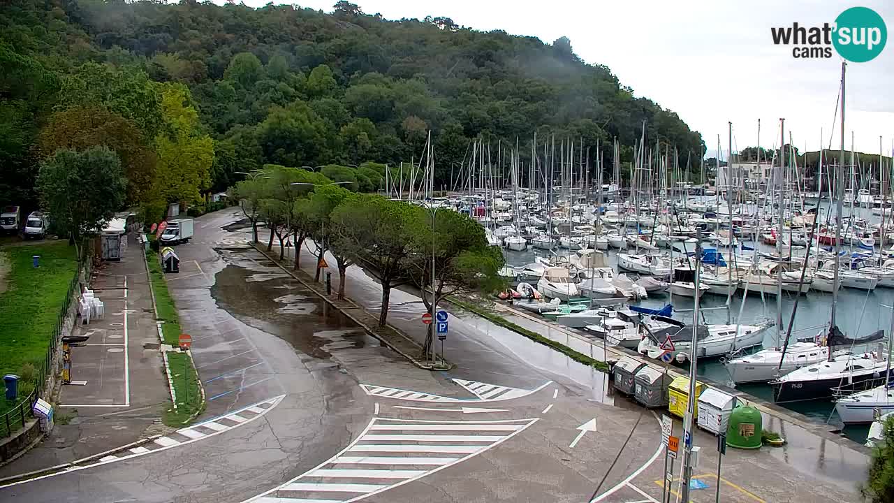 Webcam Sistiana Bucht – Liveblick auf Marina und Bucht