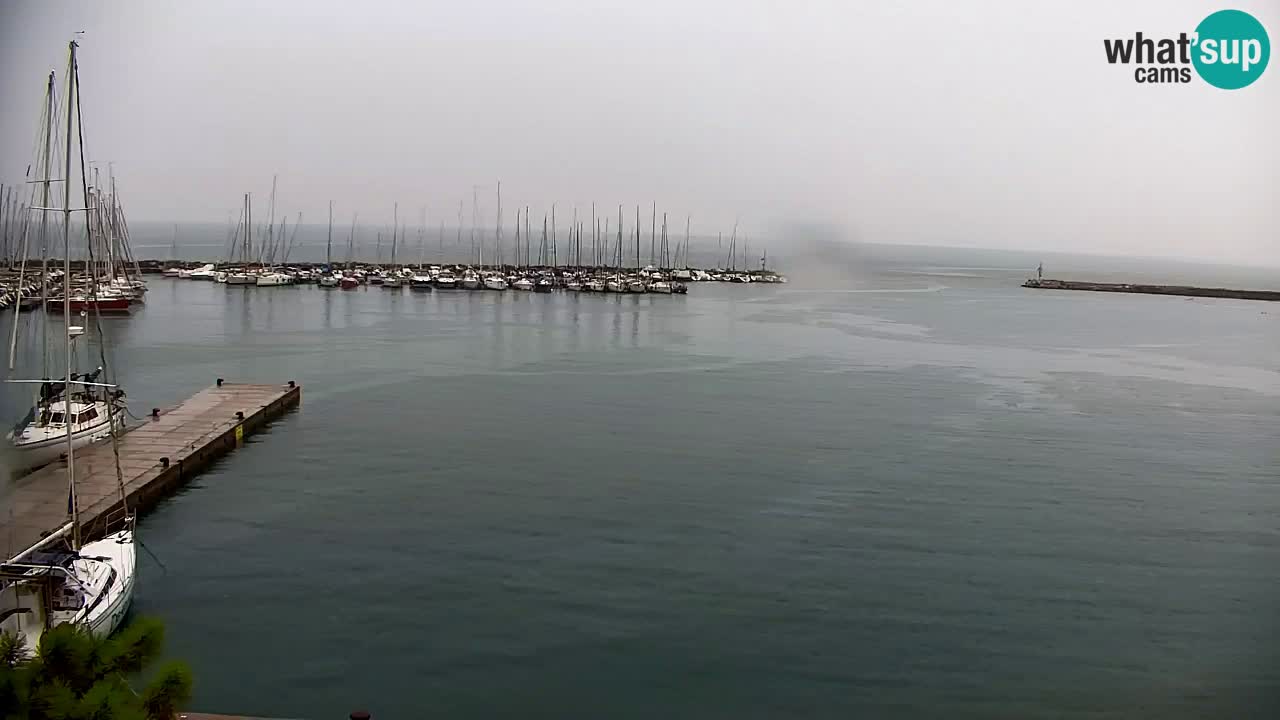 Webcam Baie de Sistiana – Vue en direct de la marina et de la baie