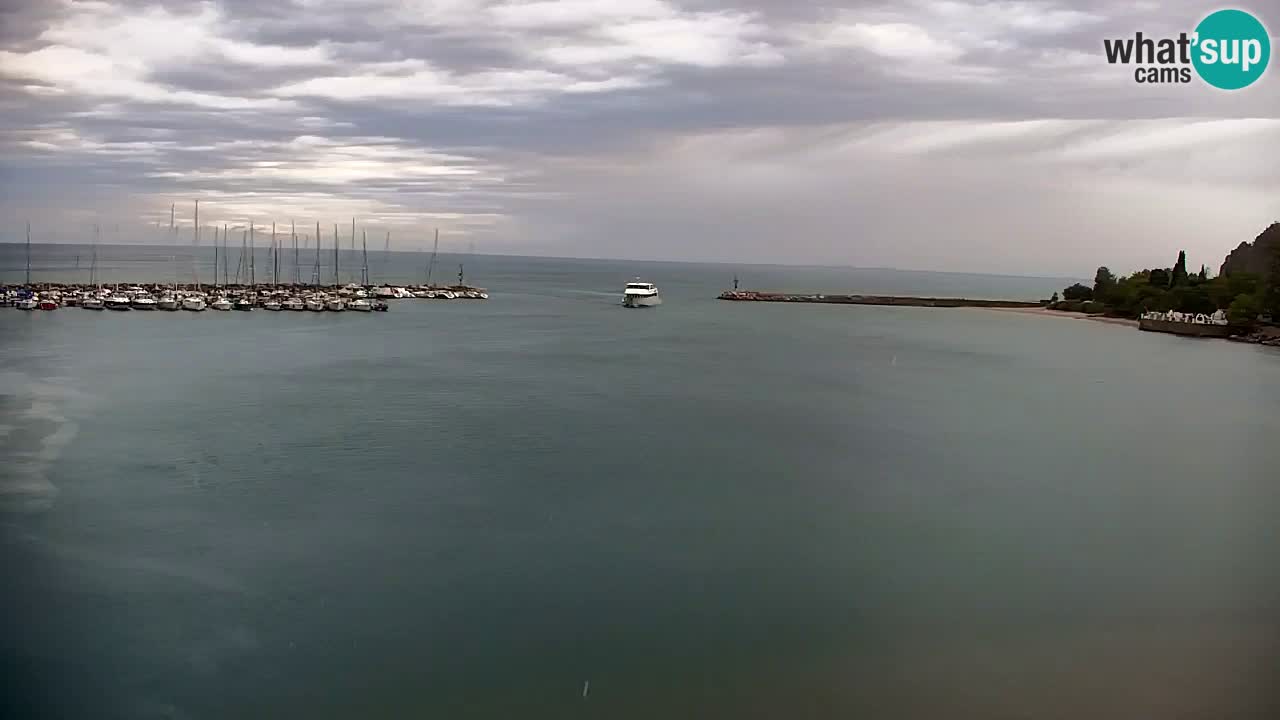 Webcam Baie de Sistiana – Vue en direct de la marina et de la baie