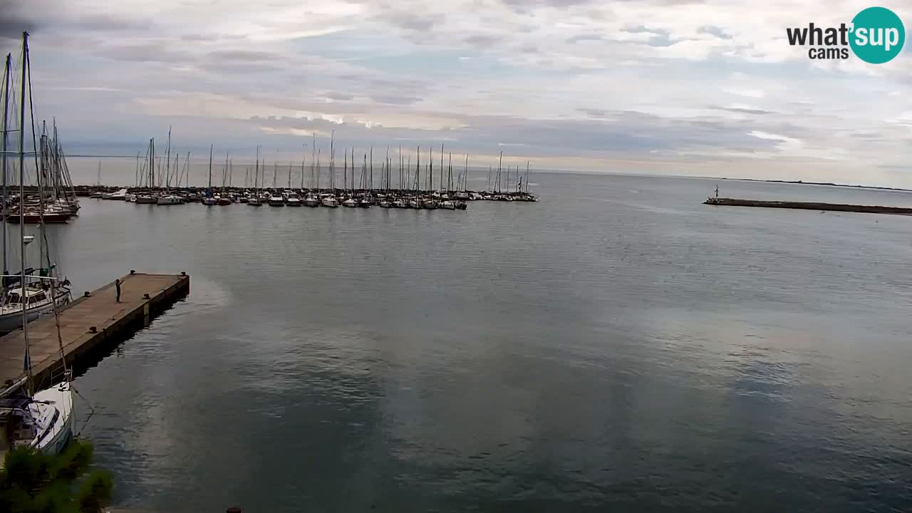 Webcam Baie de Sistiana – Vue en direct de la marina et de la baie