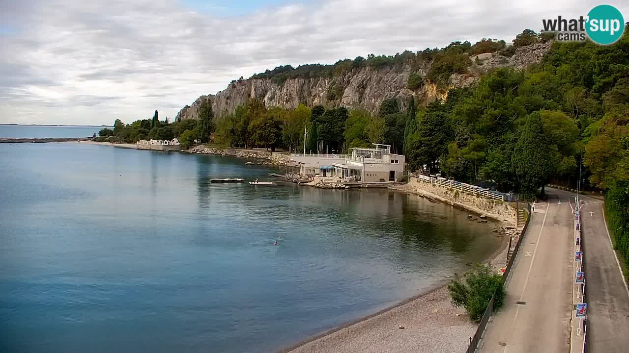 Webcam Baie de Sistiana – Vue en direct de la marina et de la baie