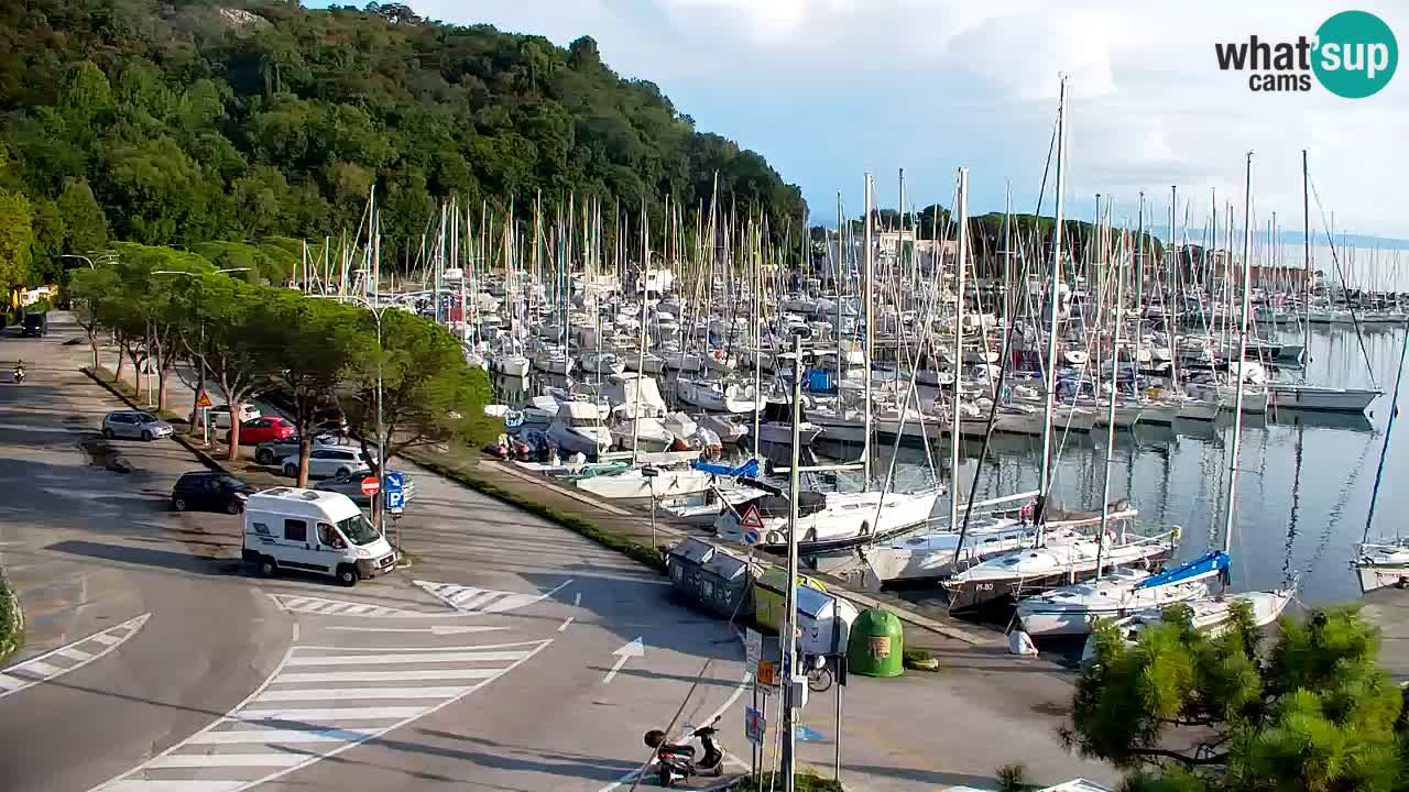 Webcam Sistiana Baia – Live View of the Marina and Gulf
