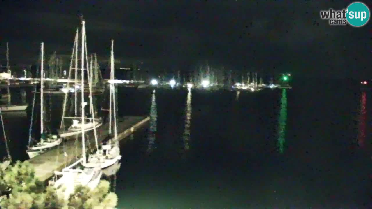 Webcam Baie de Sistiana – Vue en direct de la marina et de la baie