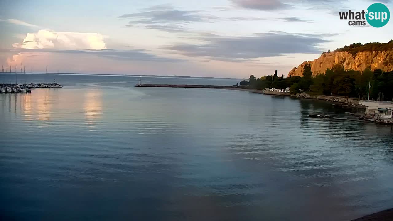 Webcam Sistiana Baia – Live View of the Marina and Gulf