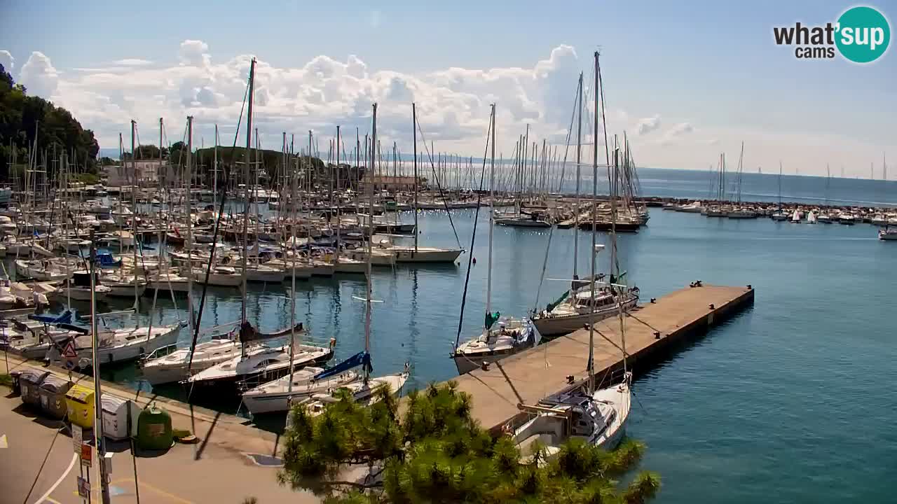 Webcam Sistiana Bucht – Liveblick auf Marina und Bucht