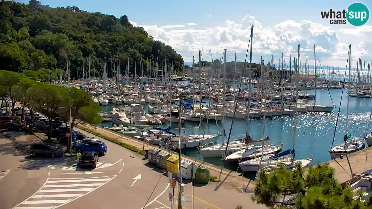 Webcam Sistiana Bucht – Liveblick auf Marina und Bucht