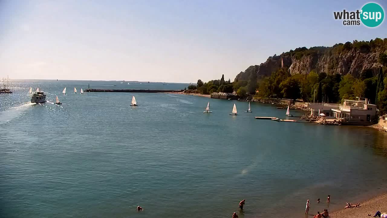 Webcam Sistiana Baia – Live View of the Marina and Gulf
