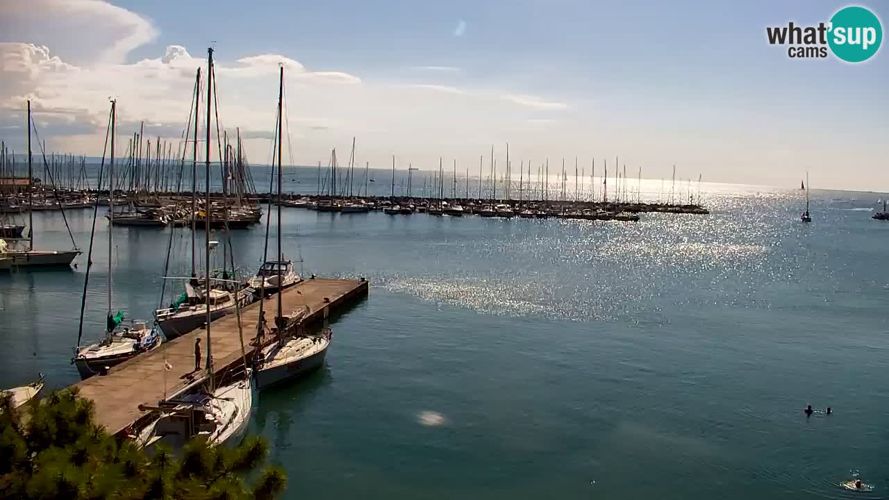 Webcam Baia di Sistiana – Marina e Golfo in diretta