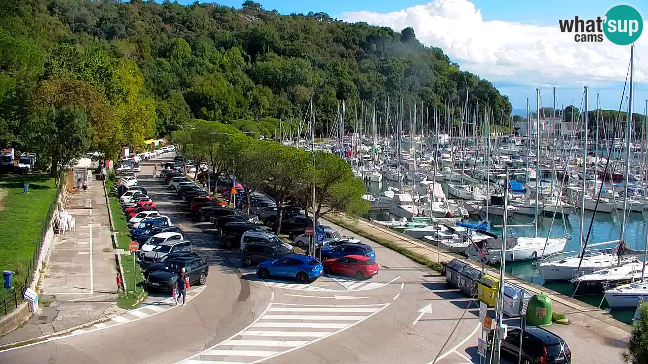 Webcam Sistiana Bucht – Liveblick auf Marina und Bucht