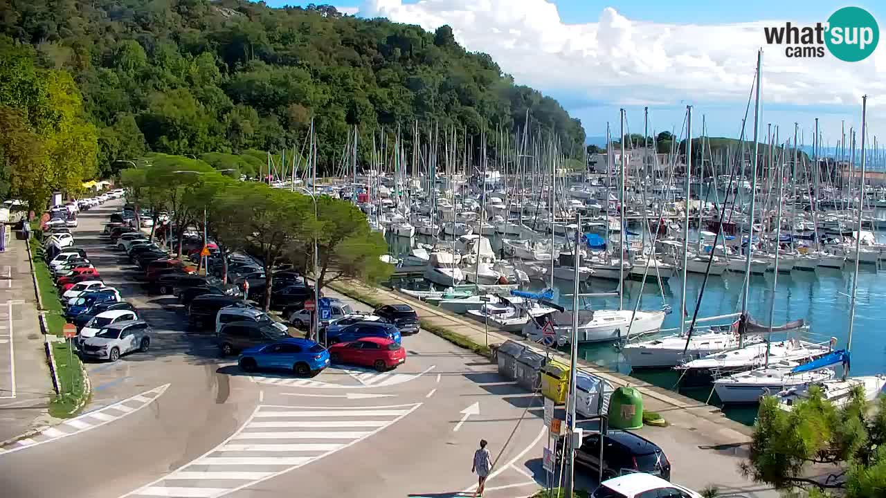 Webcam Sistiana Baia – Live View of the Marina and Gulf