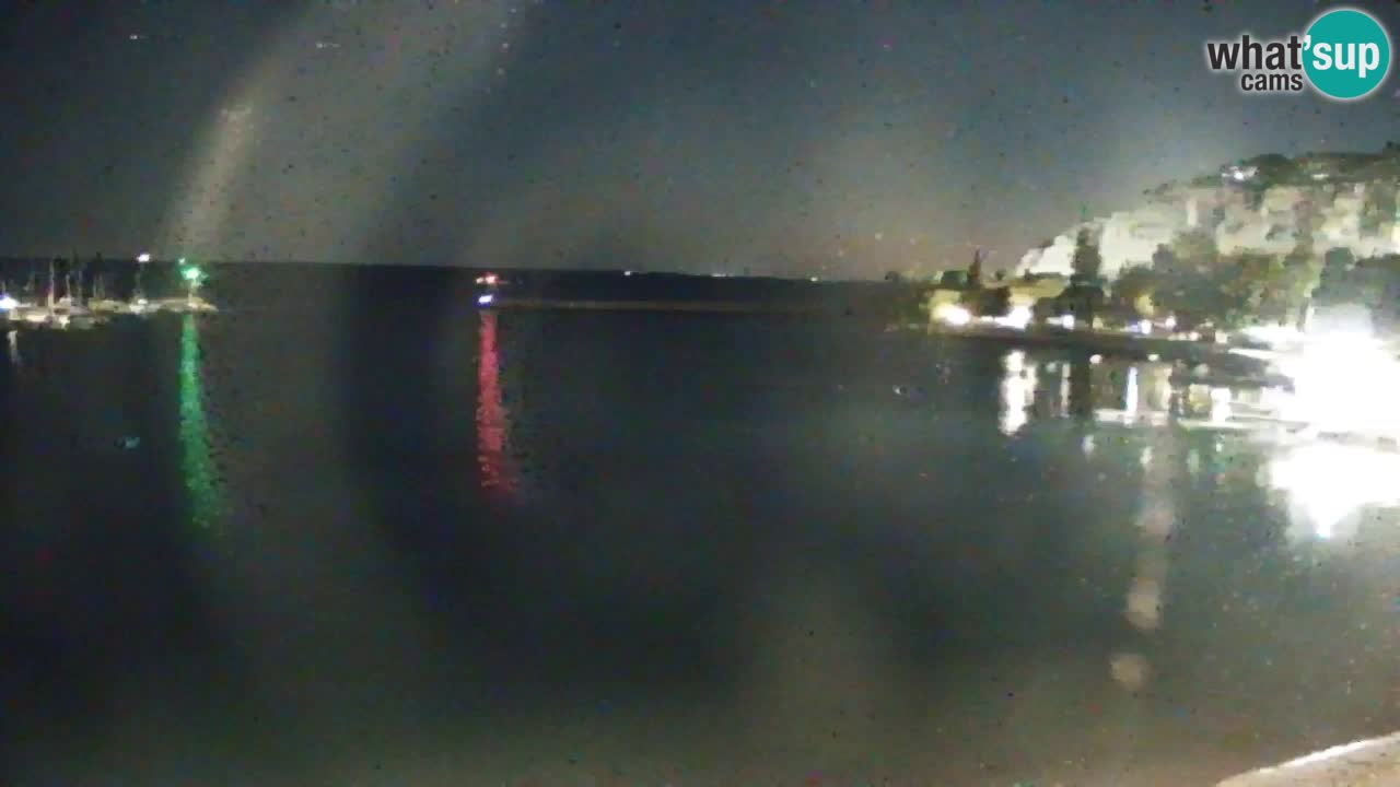Webcam Baie de Sistiana – Vue en direct de la marina et de la baie
