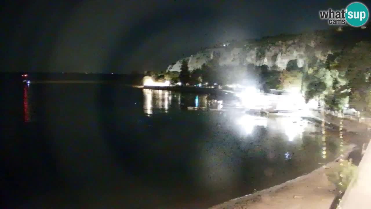 Webcam Baie de Sistiana – Vue en direct de la marina et de la baie