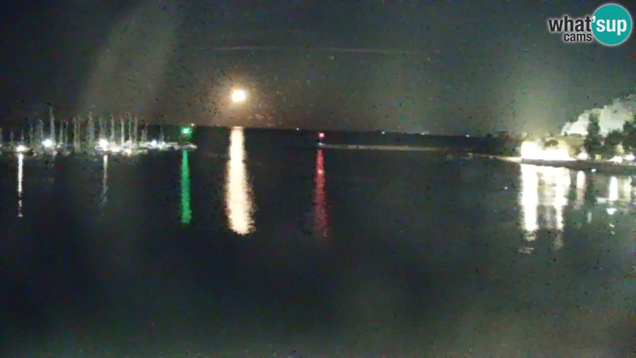 Webcam Baie de Sistiana – Vue en direct de la marina et de la baie