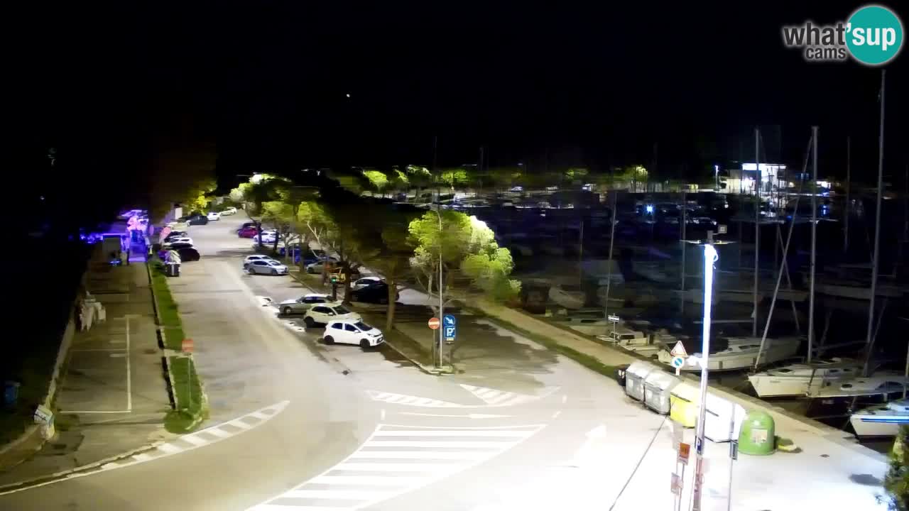 Webcam Baie de Sistiana – Vue en direct de la marina et de la baie