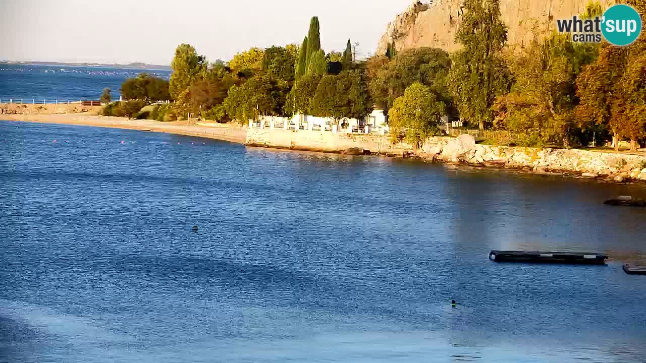 Spletna kamera Sesljanski zaliv – Pogled v živo na marino in zaliv