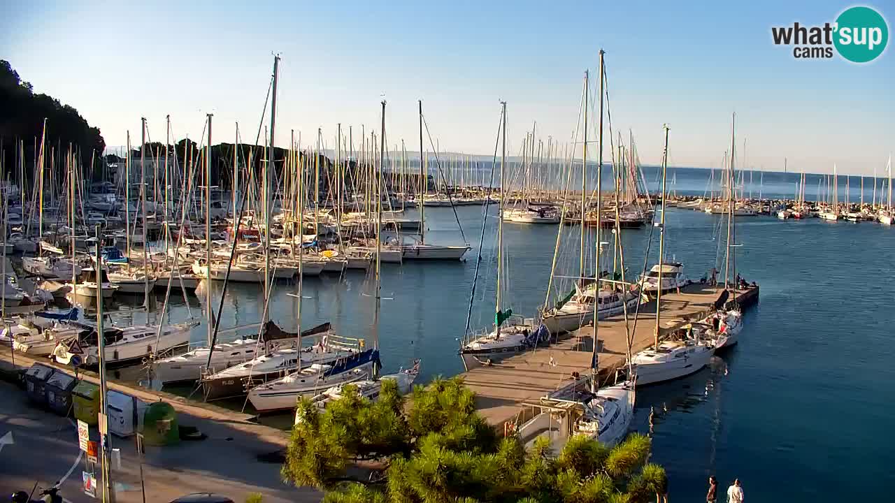 Webcam Sistiana Bucht – Liveblick auf Marina und Bucht