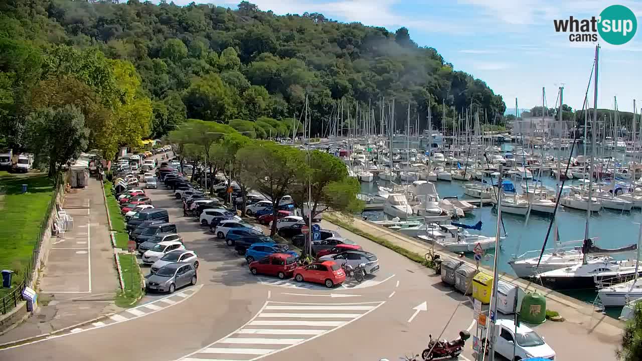 Webcam Sistiana Baia – Live View of the Marina and Gulf