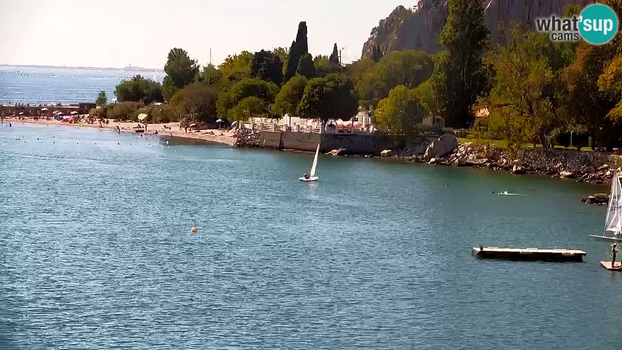 Webcam Bahía de Sistiana – Vista en directo del puerto deportivo y la costa