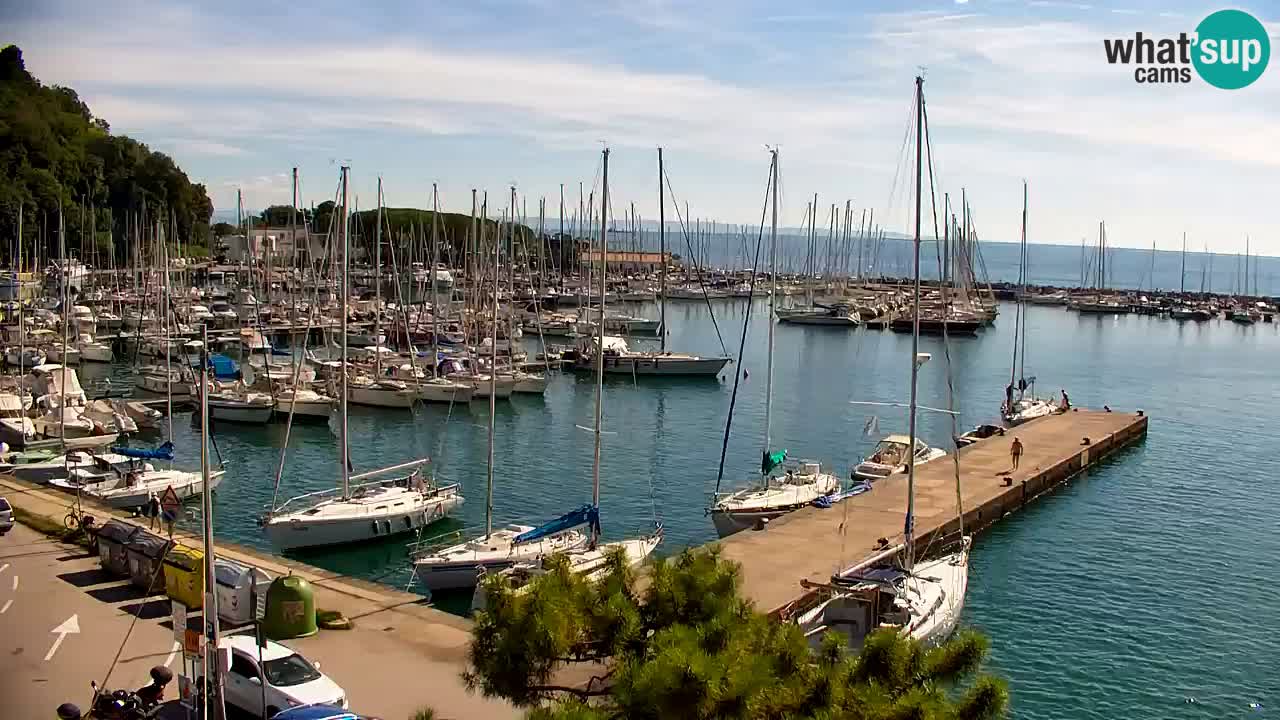 Webcam Sistiana Baia – Live View of the Marina and Gulf