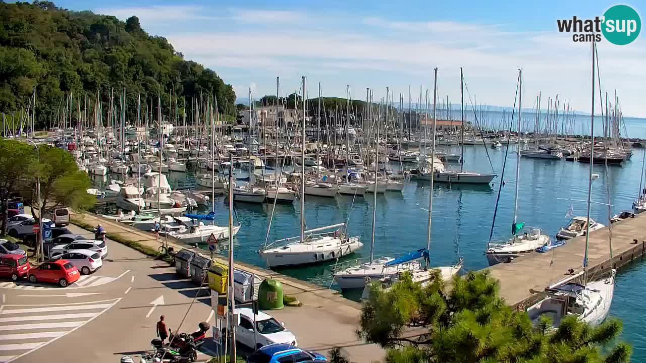 Webcam Sistiana Bucht – Liveblick auf Marina und Bucht