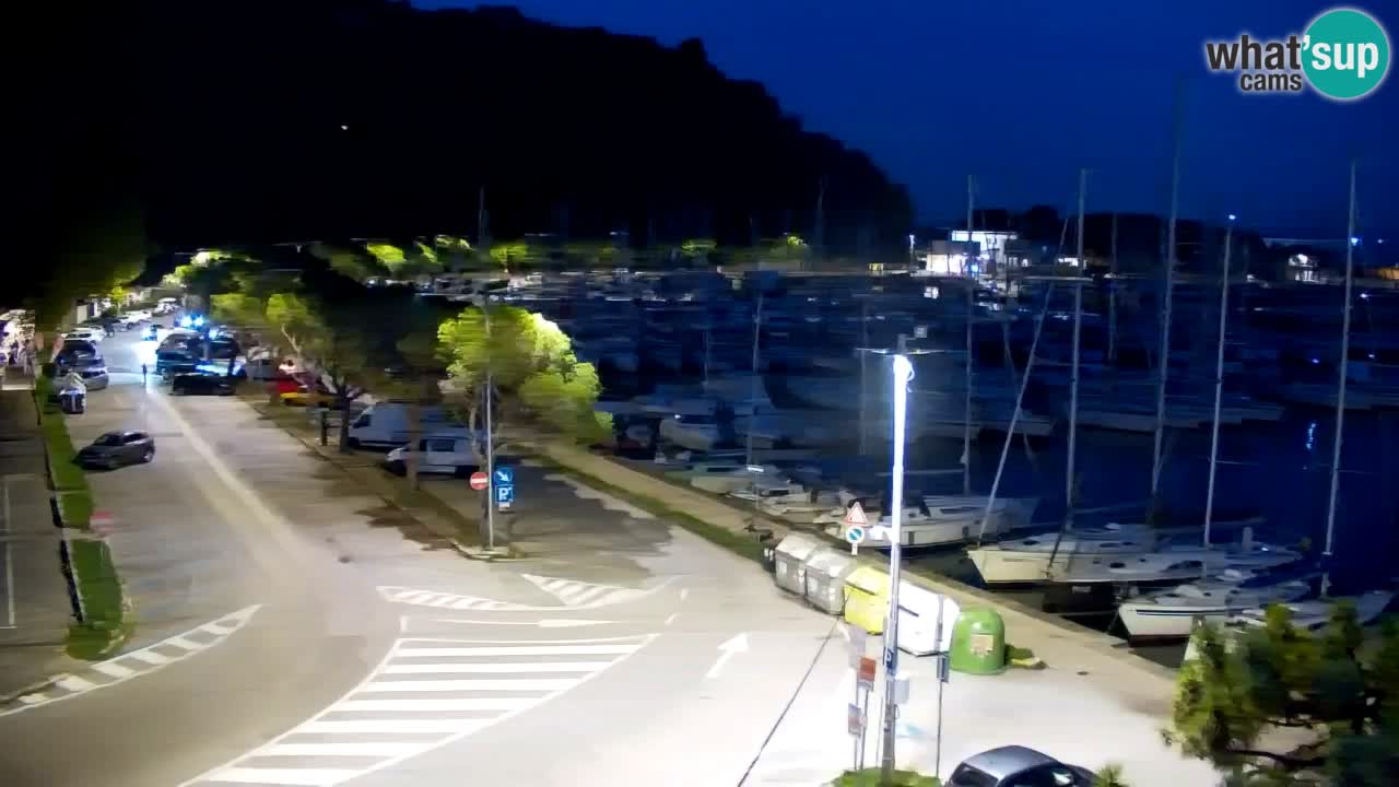 Webcam Sistiana Baia – Live View of the Marina and Gulf