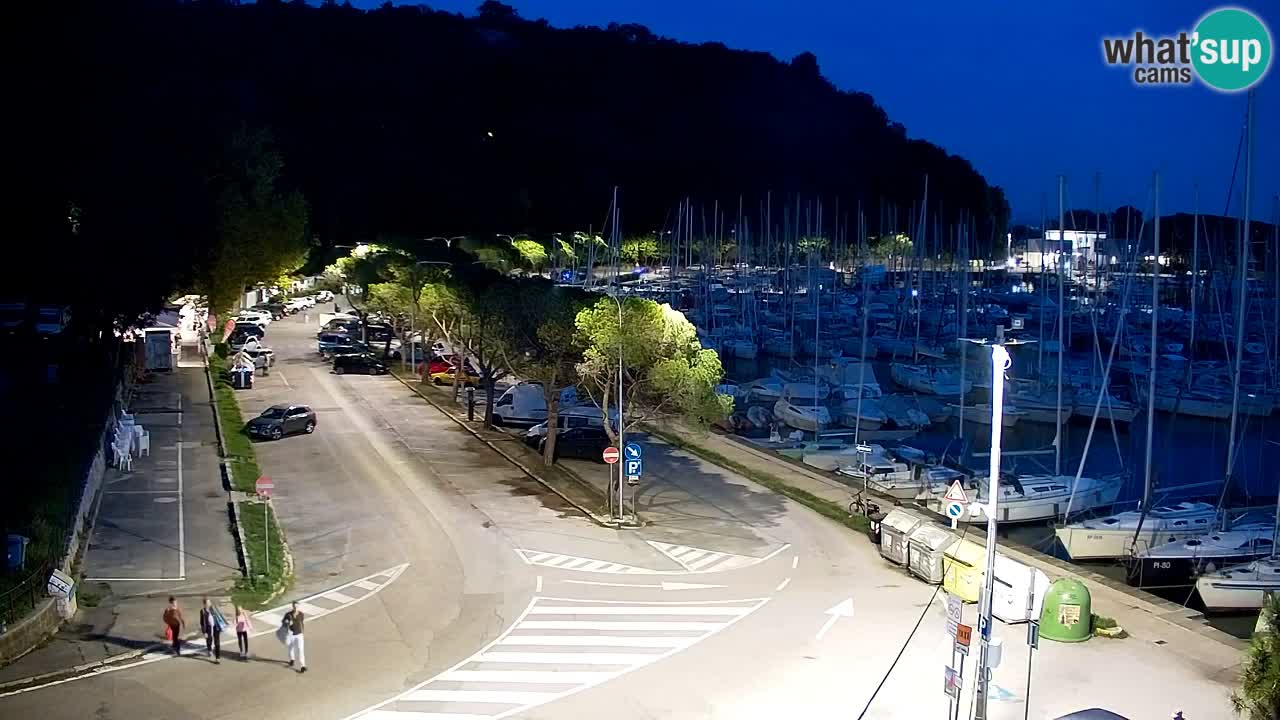 Webcam Baie de Sistiana – Vue en direct de la marina et de la baie