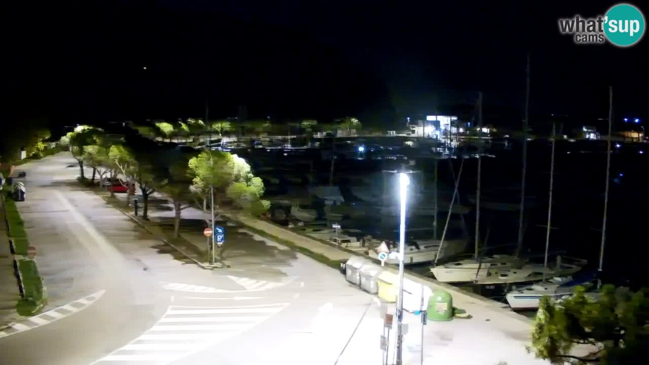 Webcam Baie de Sistiana – Vue en direct de la marina et de la baie