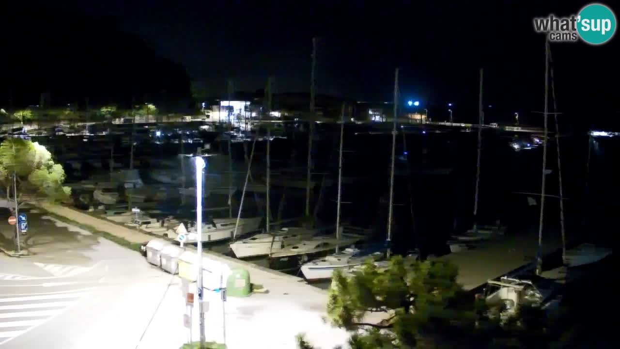 Webcam Sistiana Baia – Live View of the Marina and Gulf