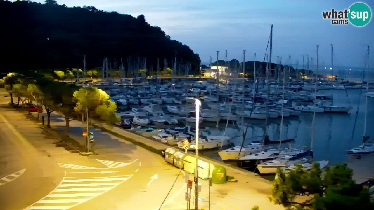 Webcam Baie de Sistiana – Vue en direct de la marina et de la baie